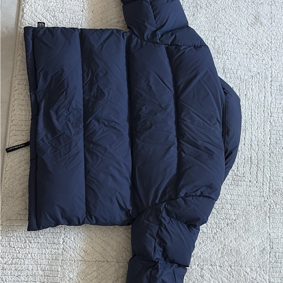 Aritzia Dark Blue Puffer Jacket - Picture 3 of 3